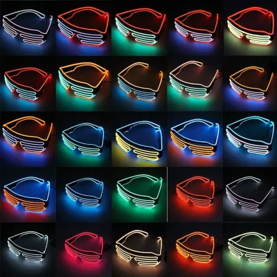 Led spīdošās brilles, dažādās krāsas, mēbeles un interjers, apgaismojums sludinājums Rīgā 7