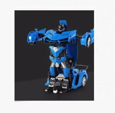 Детская машинка с пультом «TRANSFORMERS», «два в одном», синяя, игрушки ad в Риге 9