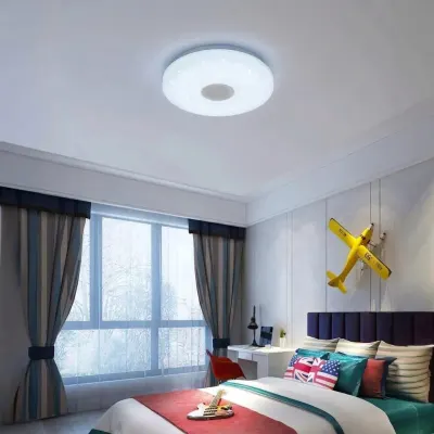 33-cm LED Ceiling Light with Bluetooth, furniture and interior, lighting ad in Riga 2