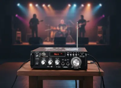 600-watt Audio Amplifier, USB, FM, SD, Bluetooth, 12 V/220 V, tv and electronics ad in Riga 3