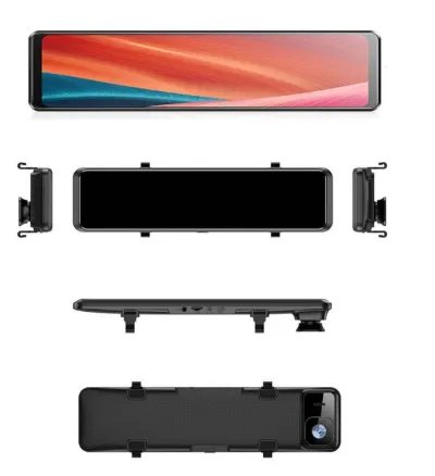 12-inch Dash Cam with Mirror, GPS, Wi-Fi, 4K, 2 Cameras (3840×2160P), video and security systems ad in Riga 8