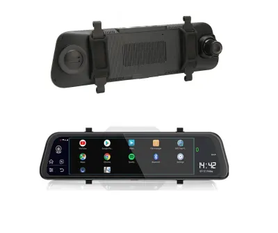 Auto videoreģistrators Android 8.1 4G navigators 10 collas Bluetooth, video un drošības sistēmas sludinājums Rīgā 4