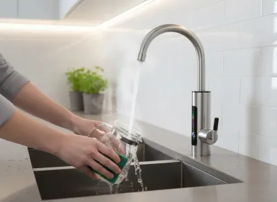 3000W Electric Water Heater/Faucet with Digital Display, home appliances ad in Riga 3