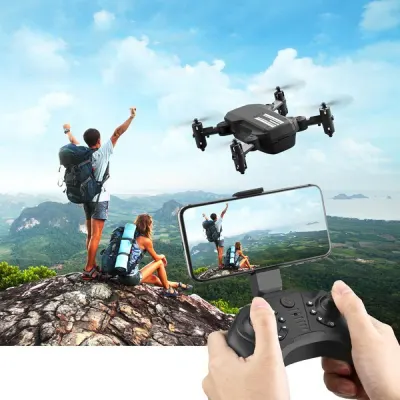 Mini kvadrokopteris drons 4K kamera WiFi 2.4GHz 15min lidojums bērniem, video un drošības sistēmas sludinājums Rīgā 5