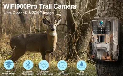 Камера безопасности и для охоты WIFI900PRO, видеонаблюдение и системы безопасности ad в Риге 2