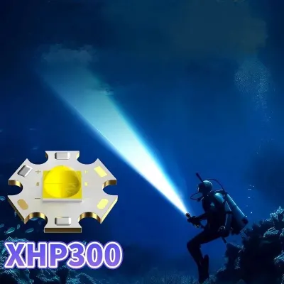 Профессиональный подводный фонарь IPX8 с яркостью 20 000 люмен — высокомощный..., мебель и интерьер, освещение ad в Риге 2