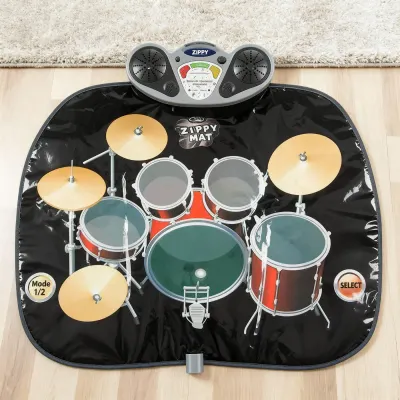 Детский музыкальный коврик с барабанами 78 x 67 x 6 см, игрушки ad в Риге 4