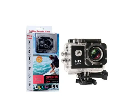 Sporta kamera HD 1080P, 30m zemūdens Action Camera, sporta nodarbības, inventārs, piederumi sludinājums Rīgā 3