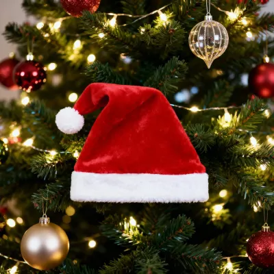 Classic Christmas Hat with a Pom-Pom, furniture and interior, lighting ad in Riga 3