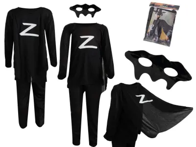 Zorro Costume (multi-piece costume, sizes S, M, L), furniture and interior, lighting ad in Riga 5