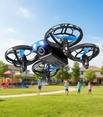 Drone with a 1080p Camera, 2 Batteries, and Smart Features, video and security systems ad in Riga 7