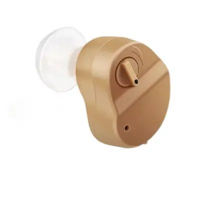 2 in-the-ear invisible hearing aids—mini, lightweight, and with crystal-clear sound, optics, hearing aids, health aids ad in Riga 10