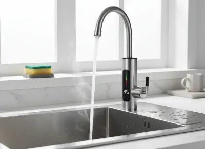3000W Electric Water Heater/Faucet with Digital Display, home appliances ad in Riga 2