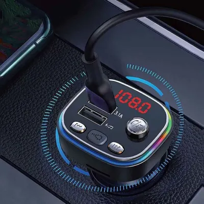 Bluetooth transmiteris Blue/Black 2 in1 charger, aksesuāri un viedierīces sludinājums Rīgā 2