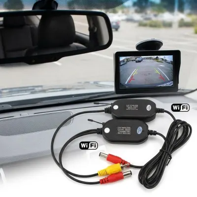Wireless Wi-Fi module (2 pcs.) for car cameras (12 V, 50 m range), networking and internet equipment ad in Riga 2