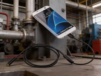 Kamera - endoskops - zonde Micro USB, slēdzams pa tiešo pie telefona, video un drošības sistēmas sludinājums Rīgā 3
