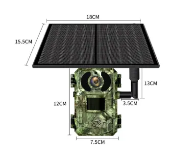 4G Hunter's Forest Camera with Solar Panel, 16MP, IP66, Night Vision, video and security systems ad in Riga 10