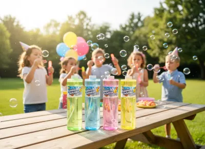 Soap Bubble Solution, 1 L, for Children, 4 Colors, for Outdoor Play, toys ad in Riga 4