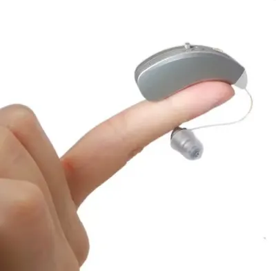 Rechargeable digital hearing aid for both ears with a MEMS microphone and long-lasting..., optics, hearing aids, health aids ad in Riga 8