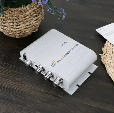 Мини-усилитель Hi-Fi 200 Вт, 12 В, tv и электроника ad в Риге 1