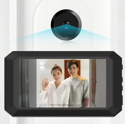 Door peephole with a 11.5 cm WiFi LCD monitor, 6000 mAh, video, video and security systems ad in Riga 3