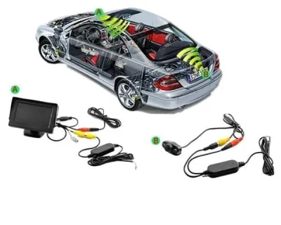 Wireless Wi-Fi module (2 pcs.) for car cameras (12 V, 50 m range), networking and internet equipment ad in Riga 9