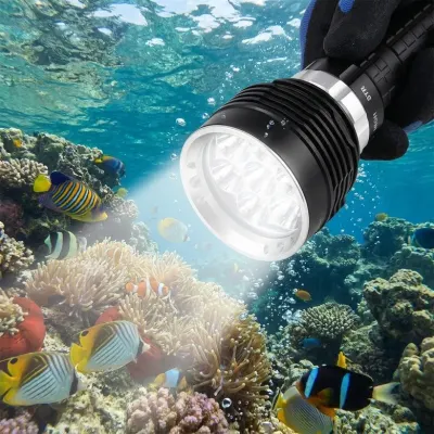Zemūdens Led Lukturis Cree XM-L T6, 5X diodes, mēbeles un interjers, apgaismojums sludinājums Rīgā 2