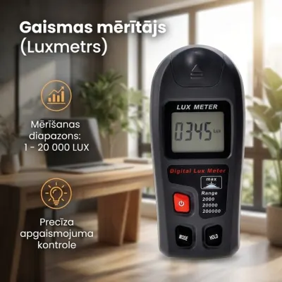 Gaismas mērītājs , Lux meter, mēbeles un interjers, apgaismojums sludinājums Rīgā 1