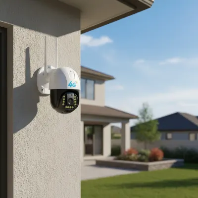 4G GSM Video Surveillance Camera with a SIM Card (viewable via a phone, ..., video and security systems ad in Riga 5
