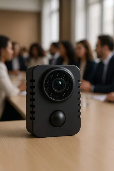 Mini Full HD security camera with night vision, motion detection, and a battery, video and security systems ad in Riga 3