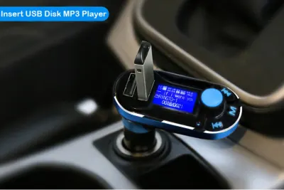 Bluetooth transmiteris Blue/Black 2 in1 charger, aksesuāri un viedierīces sludinājums Rīgā 1