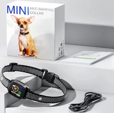 Mini Dog Anti-Barking Collar (Gentle—Vibration and Ultrasound, No Electric Shocks), optics, hearing aids, health aids ad in Riga 6
