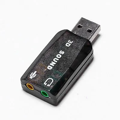 USB skaņas karte 3D sound 5.1, Plug & Play datoram, austiņām, aksesuāri un viedierīces sludinājums Rīgā 3