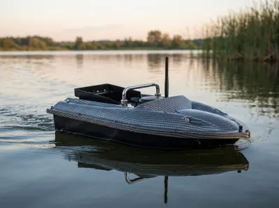 Fishing Bait Boat with Remote Control (500 m Range), 1.5 kg Payload Capacity, Dual Motors,..., furniture and interior, lighting ad in Riga 5