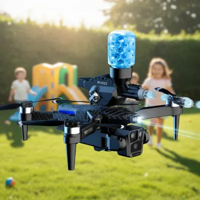 Drons ar 4K HD kameru un bumbīņu šaušanu, 500 m, video un drošības sistēmas sludinājums Rīgā 5