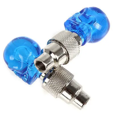 Ventiļa uzgalis Led, Blue Skull, sporta nodarbības, inventārs, piederumi sludinājums Rīgā 6