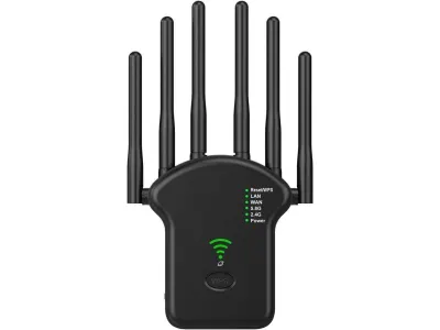 Wifi signāla pastiprinātājs 5G 2,4G 800Mbps, tv un elektronika sludinājums Rīgā 6