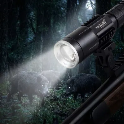 Hunting flashlight with accessories and charger, furniture and interior, lighting ad in Riga 4