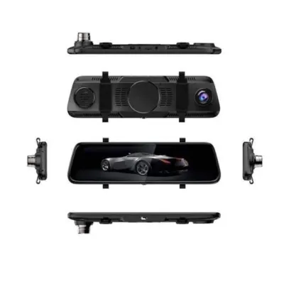 Videoreģistrators spogulī 10C 1080P 2 kameras 170° pilnekrāns TF 64GB, video un drošības sistēmas sludinājums Rīgā 6