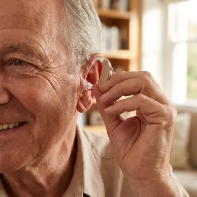 Digital Rechargeable Behind-the-Ear Hearing Amplifier with Adjustable Volume..., optics, hearing aids, health aids ad in Riga 7