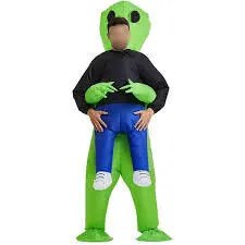 Inflatable Alien Costume Made of Polyester – Halloween Gadget, furniture and interior, lighting ad in Riga 6