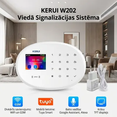 Wireless WiFi and GSM Alarm System with Camera, video and security systems ad in Riga 1