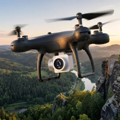 TENXIND 8S Drone with Camera and WiFi, Controlled via Phone—Perfect for Beginners, video and security systems ad in Riga 7
