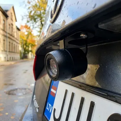 Car rearview camera (12V, 120g, IP67 water resistance, when tilted..., video and security systems ad in Riga 3