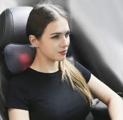 Массажер для шеи, ног и спины в автомобиле или дома, 12 В, 220 В, оптика, слуховые аппараты, медицинские вспомогательные средства ad в Риге 2