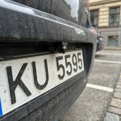 Автомобильная камера заднего вида с поворотной линзой (12 В–24 В, 1920×1080P, IP68..., видеонаблюдение и системы безопасности ad в Риге 2