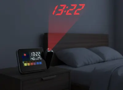 Digitals LED pulkstenis - projektors, mēbeles un interjers, apgaismojums sludinājums Rīgā 4