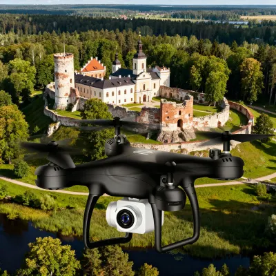 TENXIND 8S Drone with Camera and WiFi, Controlled via Phone—Perfect for Beginners, video and security systems ad in Riga 10