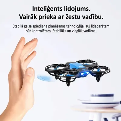 Drone with a 1080p Camera, 2 Batteries, and Smart Features, video and security systems ad in Riga 10