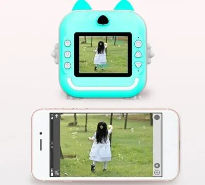 Bērnu kamera Polaroīds, zaļš, video un drošības sistēmas sludinājums Rīgā 10